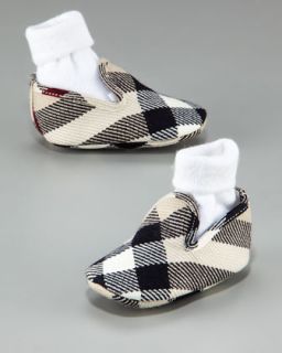 Burberry Check Booties   