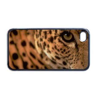 Leopard cheetah Apple RUBBER iPhone 4 or 4s Case / Cover
