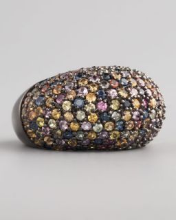 MCL by Matthew Campbell Laurenza Stardust Pave Sapphire Ring