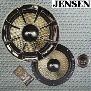 Jensen CARBON 65C 6.5 Inch Component Speakers Car