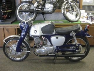 1962 Honda CB92 Benly 125 Motorcycle