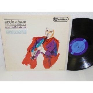 ARTIE SHAW One Night Stand LP RCA Camden CAL 584 vinyl