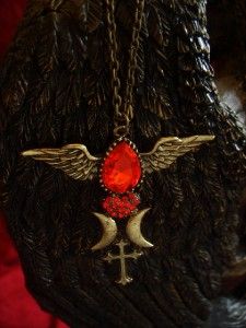 Genuine Baphometdawn Metaphysical Blood Moon XIII Amulet of The Living