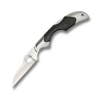 Spyderco Kiwi Knife with Carbon Fiber Handle, Plain