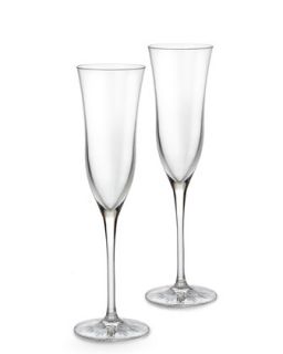 H53L2 Waterford Crystal Two Light Champagne Flutes