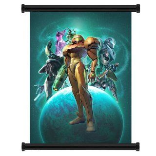 Metroid Prime 3 Corruption Game Fabric Wall Scroll Poster