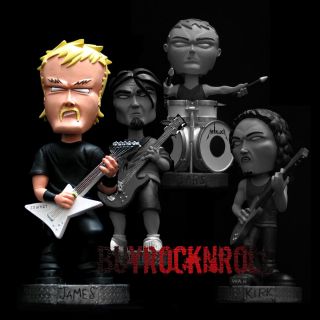 RARE 2003 SEG Metallica James Hetfield Bobblehead Bobble Figure Head