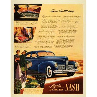1939 Ad Nash Kelvinator Corp Blue Nash Automobile Vintage