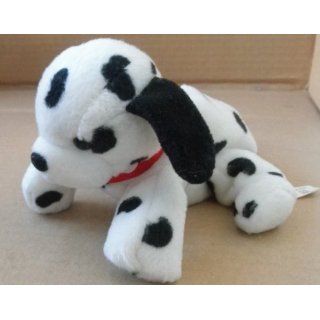 Dalmatian Puppy Dog Stuffed Animal Plush Toy with Red