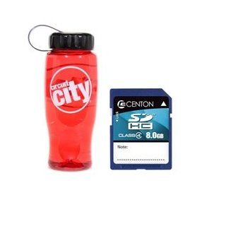 Centon 8G Flash Card w/ Circuit City Water Bottle