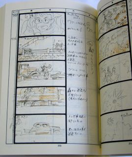 Hayao Miyazaki Storyboard Book Kikis Delivery Service Studio Ghibli