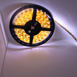 Promotion Pure White 5M 3528 Waterproof Flexible LED Strips Lights 300