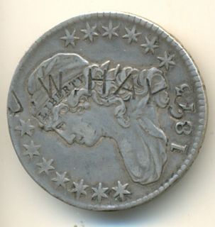HAYS counterstamp on 1813 Bust Half Dollar