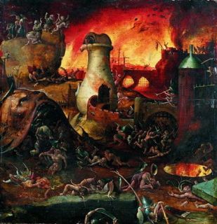 Art Reproduction Hell Hieronymus Bosch