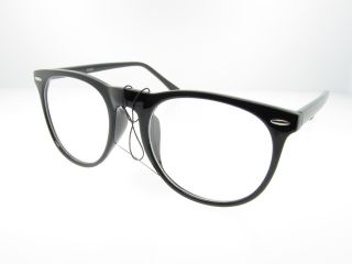 Nerdy Horn Rimmed Clear Lens Fashion Glasses