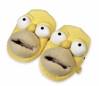 The Simpsons Merchandise Loafers Homer Size M