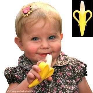 Baby Banana Brush Teether Baby