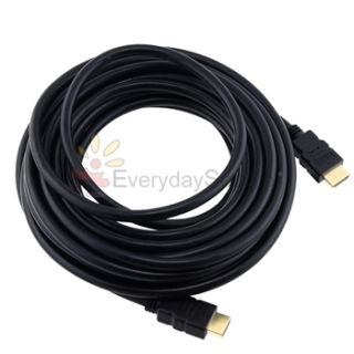 25ft 25 HDMI High Speed Cable LCD HDTV Blu Ray PS3 1080p 1 3B Gold