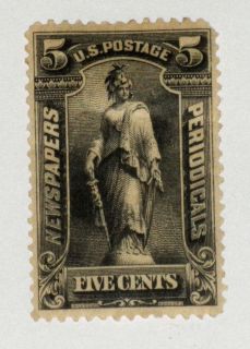 Scott PR116 5 Cent Newspaper STSMP 1896 Issue Mint Hinged