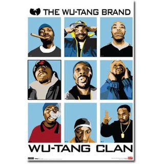 Wu Tang Clan   Music Poster (The Wu Tang Brand) (Size 24
