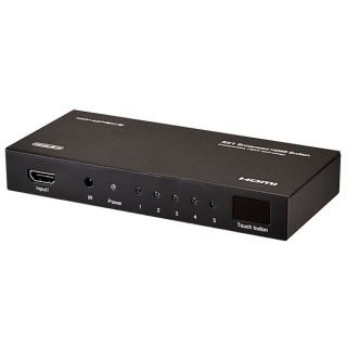 Monoprice 5 Port 1080P 3D Ready HDMI Switch w/ Built In Equalizer