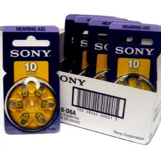 Hearing Aid Battery Sony size 10 made in Japan 30