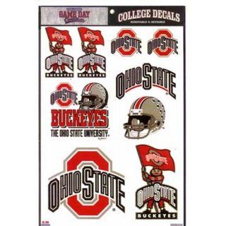 NCAA Ohio State Buckeyes Sticker Full Page Vinyl Sports