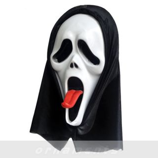 Scary Horror Halloween Ghost Monster Face Mask Adult Guy Mask