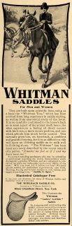  Mehlbach Saddle Whitman Horse Supplies Riding   ORIGINAL ADVERTISING