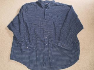 VAN HEUSEN Wrinkle Free Stain Shield Long Sleeve Button Front Shirt