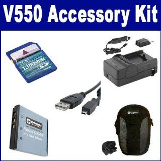 Kodak V550 Digital Camera Accessory Kit includes SDM 158