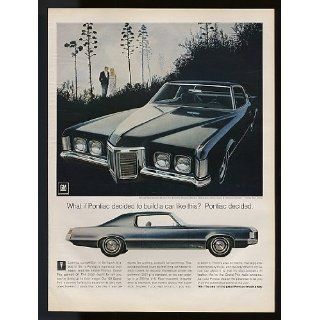 1969 Pontiac Grand Prix Print Ad (7388): Home & Kitchen