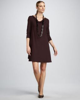  women s available in cassis $ 208 00 eileen fisher cowl neck dress