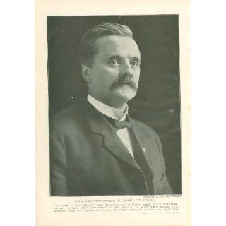 1910 Print George W Norris Nebraska Congressman