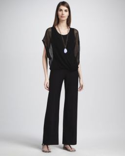  women s available in black $ 178 00 eileen fisher sheer blouson top