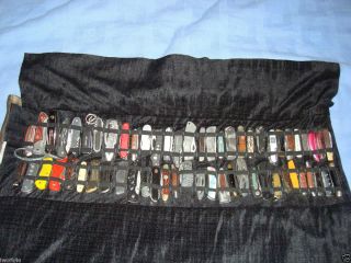  Lot of 60 Folding Knives in Hickory Hill Roll Japan China Frost