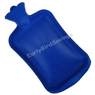 Large Hot Water Bottle Rubber Bag Hand Warmer 2 Litre 2000ml 2L