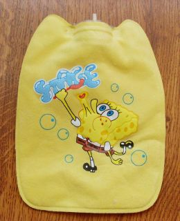  New Cute Cartoon Spongebob Winter Hot Water Bag Bottle Plush Cover 7