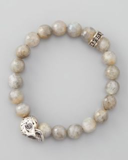 king baby studio labradorite beaded skull bracelet $ 285 00 king baby