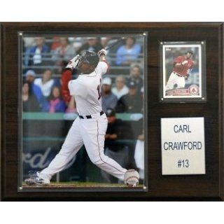 Boston Red Sox Carl Crawford 12x15 Player Plaque Sports