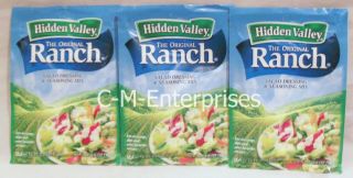 Hidden Valley Ranch Original Salad Dressing Mix 3 Pack