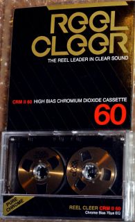  Crmii 60 Pure Chrome SEALED Blank High Bias Audio Cassette Tape