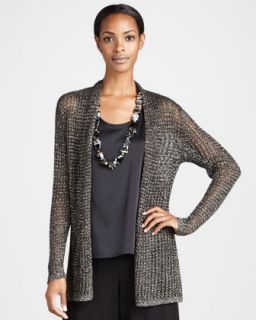  in charcoal $ 288 00 eileen fisher sparkle mesh cardigan $ 288