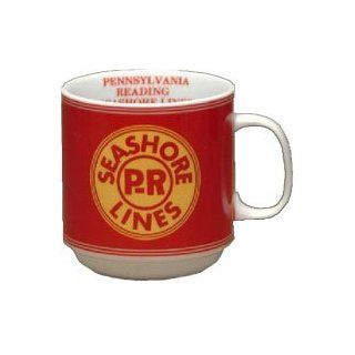 Penn Central Railroad Railway Porcelain Collectors Mug