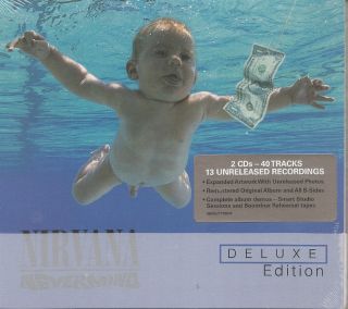 Nirvana Nevermind 2 CD Deluxe Edition 40 Tracks Unreleased Songs New