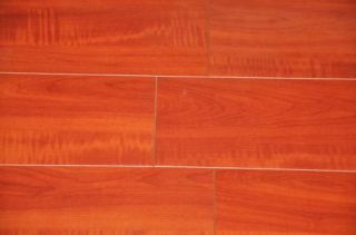  Cherry High Gloss Beveled Edge AC3 Piano Laminate Wood Flooring