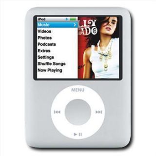 Apple iPod Nano 3rd Generation Silver 8 GB