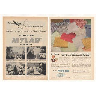 1955 Eastern Airlines Golden Falcon DuPont Mylar 2 Page