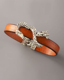  available in brown $ 275 00 john hardy naga leather bracelet brown