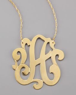  in gold $ 286 00 jennifer zeuner swirly initial necklace $ 286